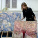 Laura Pearson-Clark Live Paints Steve Bingham's Four Seasons at St Luke's Cambridge