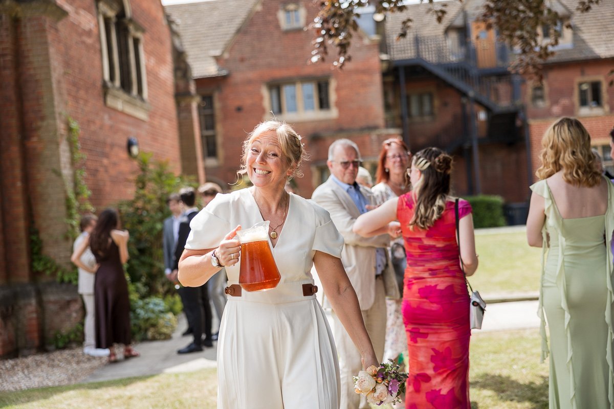 Claudia & Andrew’s Wedding at Westminster College, Cambridge
