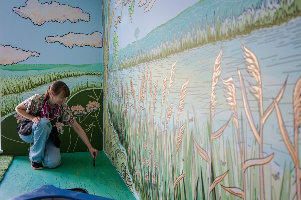 Behind the Scenes: Mural Creation for Ely Museum’s Summer Exhibition Behind the Scenes: Mural Creation for Ely Museum’s Summer Exhibition