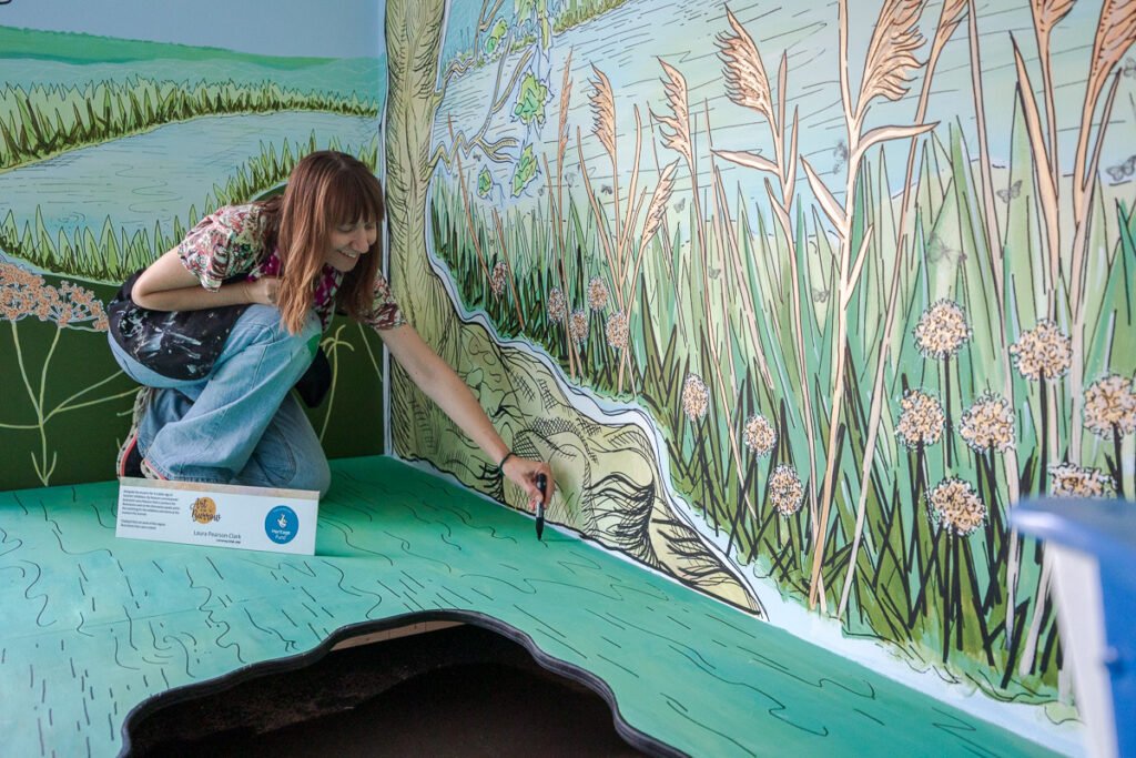 Behind the Scenes: Mural Creation for Ely Museum’s Summer Exhibition Behind the Scenes: Mural Creation for Ely Museum’s Summer Exhibition