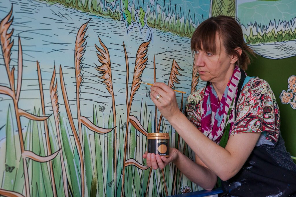 Behind the Scenes: Mural Creation for Ely Museum’s Summer Exhibition Behind the Scenes: Mural Creation for Ely Museum’s Summer Exhibition