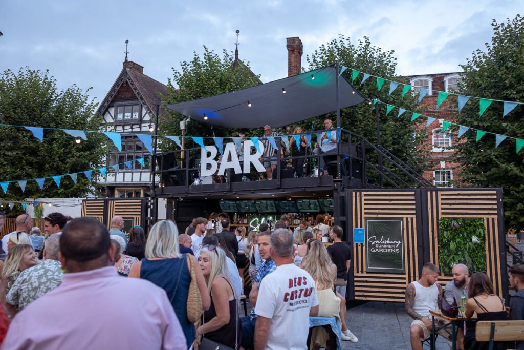 Capturing the Energy of Columbia Events’ Pop-Up Bar in Salisbury Market Square Capturing the Energy of Columbia Events’ Pop-Up Bar in Salisbury Market Square