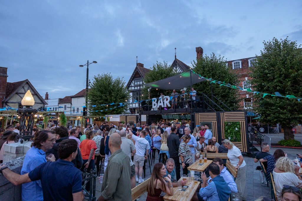 Capturing the Energy of Columbia Events’ Pop-Up Bar in Salisbury Market Square Capturing the Energy of Columbia Events’ Pop-Up Bar in Salisbury Market Square