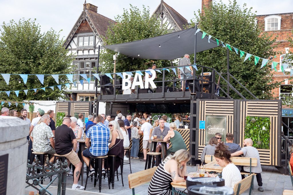 Capturing the Energy of Columbia Events’ Pop-Up Bar in Salisbury Market Square Capturing the Energy of Columbia Events’ Pop-Up Bar in Salisbury Market Square