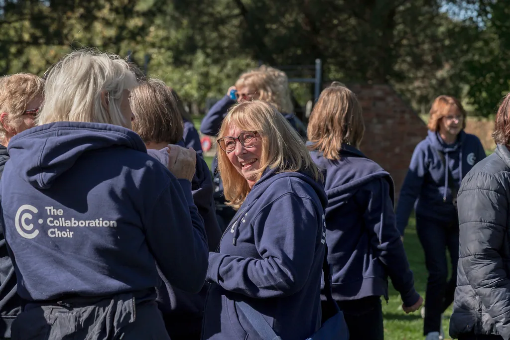 The Collaboration Choir at the National Memorial Arboretum The Collaboration Choir at the National Memorial Arboretum