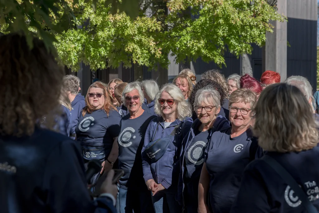 The Collaboration Choir at the National Memorial Arboretum The Collaboration Choir at the National Memorial Arboretum