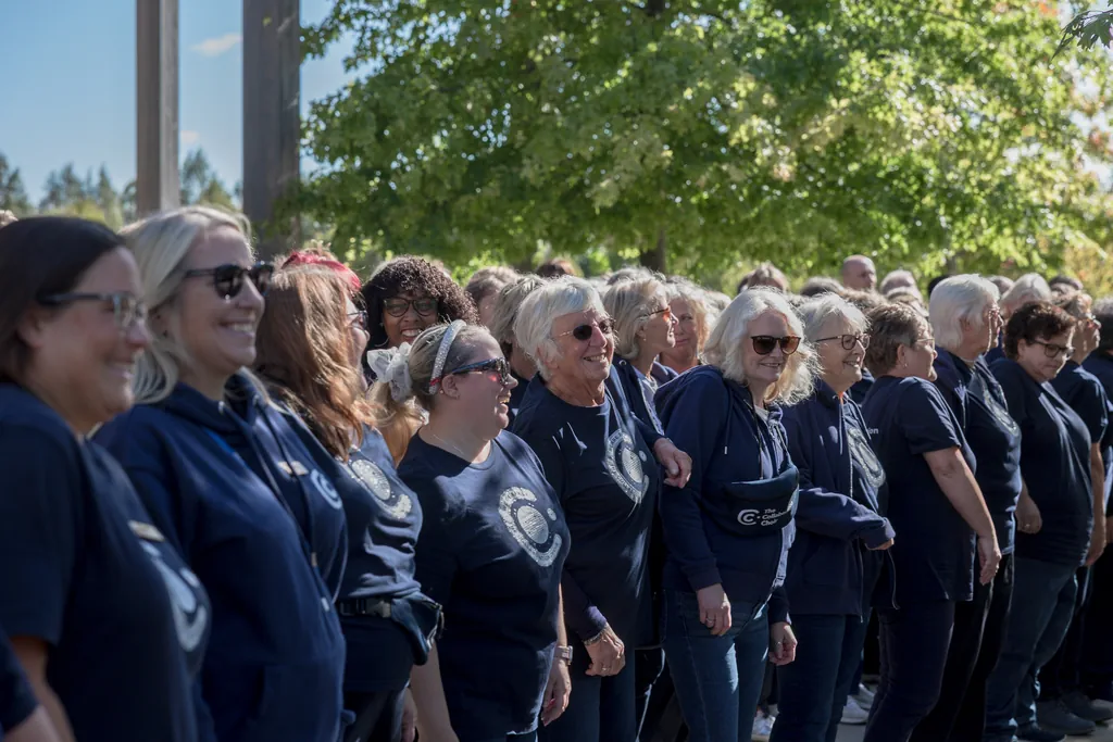 The Collaboration Choir at the National Memorial Arboretum The Collaboration Choir at the National Memorial Arboretum