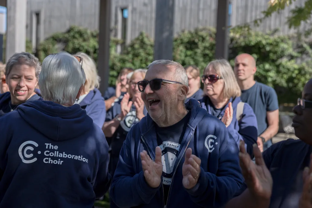 The Collaboration Choir at the National Memorial Arboretum The Collaboration Choir at the National Memorial Arboretum