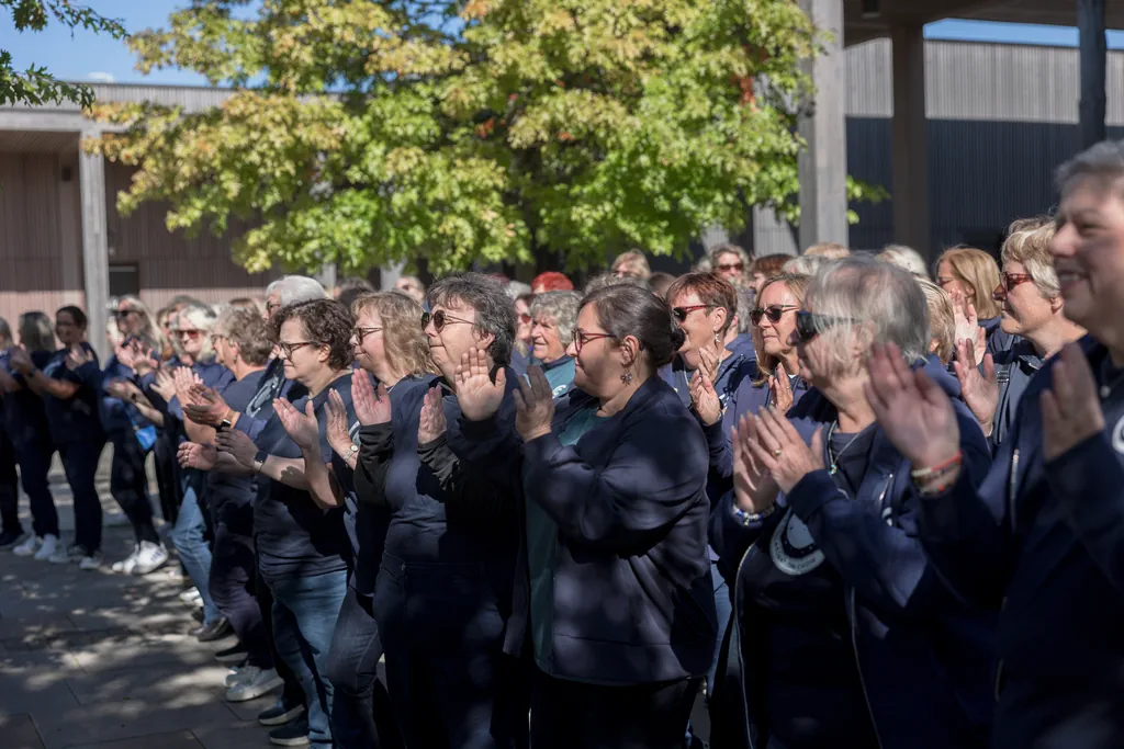 The Collaboration Choir at the National Memorial Arboretum The Collaboration Choir at the National Memorial Arboretum