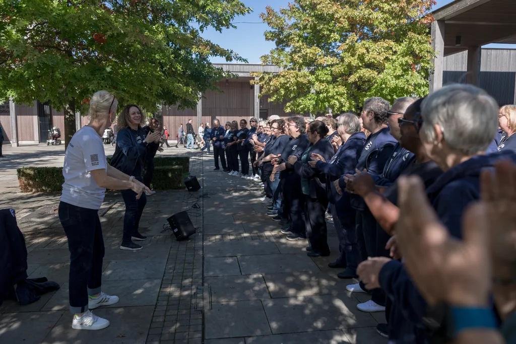 The Collaboration Choir at the National Memorial Arboretum The Collaboration Choir at the National Memorial Arboretum