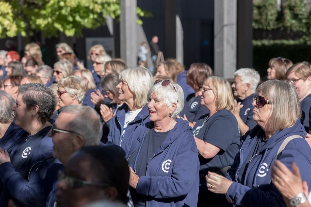 The Collaboration Choir at the National Memorial Arboretum The Collaboration Choir at the National Memorial Arboretum
