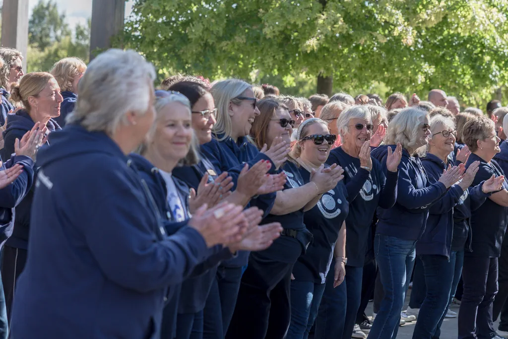 The Collaboration Choir at the National Memorial Arboretum The Collaboration Choir at the National Memorial Arboretum