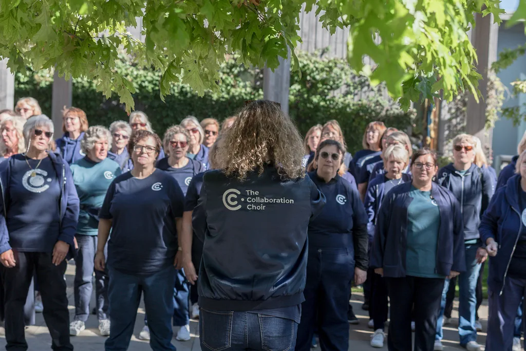 The Collaboration Choir at the National Memorial Arboretum The Collaboration Choir at the National Memorial Arboretum