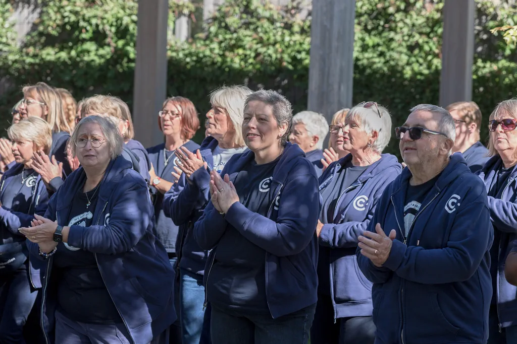 The Collaboration Choir at the National Memorial Arboretum The Collaboration Choir at the National Memorial Arboretum