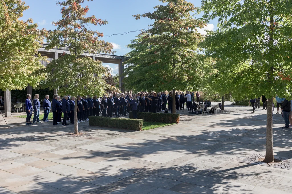 The Collaboration Choir at the National Memorial Arboretum The Collaboration Choir at the National Memorial Arboretum