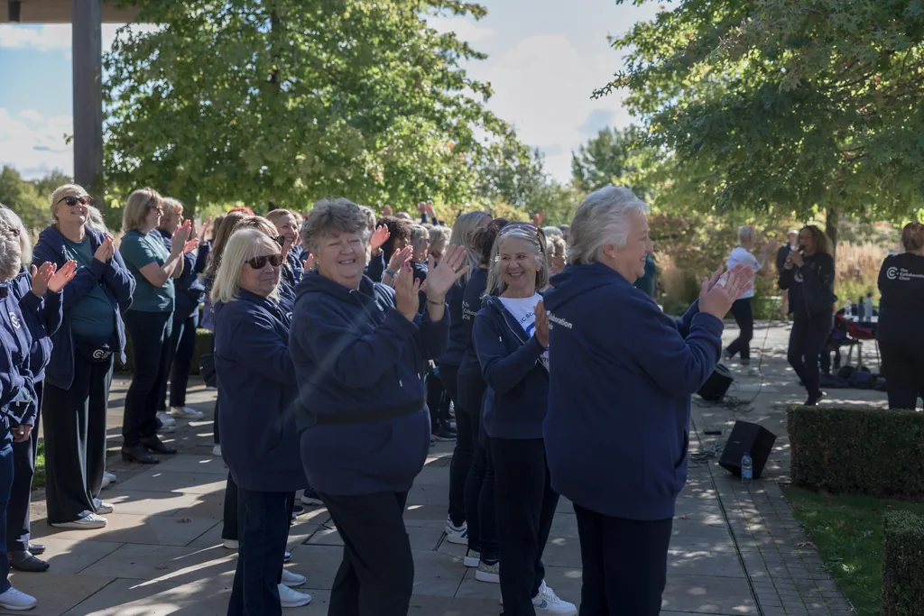 The Collaboration Choir at the National Memorial Arboretum The Collaboration Choir at the National Memorial Arboretum