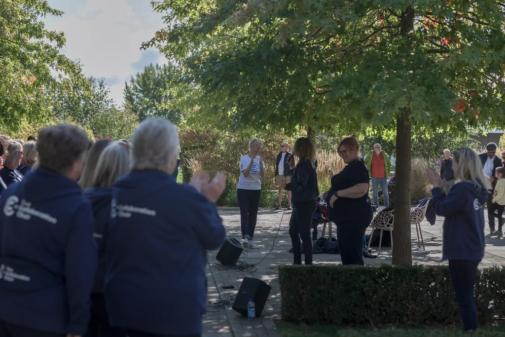 The Collaboration Choir at the National Memorial Arboretum The Collaboration Choir at the National Memorial Arboretum