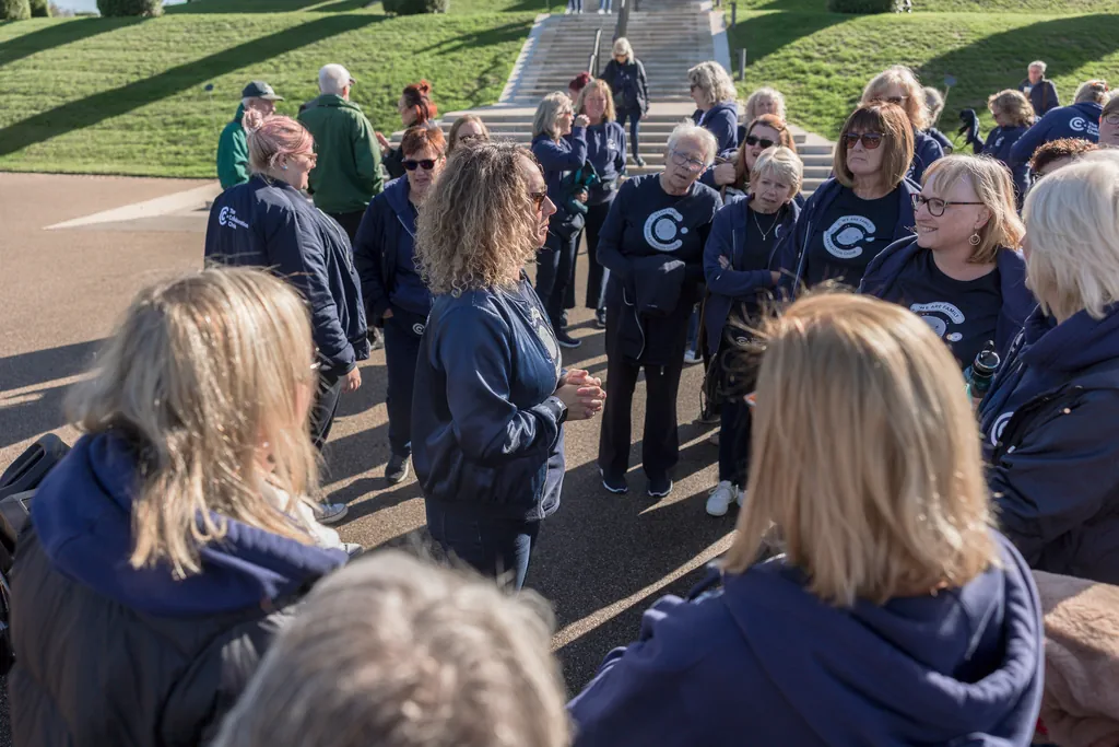 The Collaboration Choir at the National Memorial Arboretum The Collaboration Choir at the National Memorial Arboretum