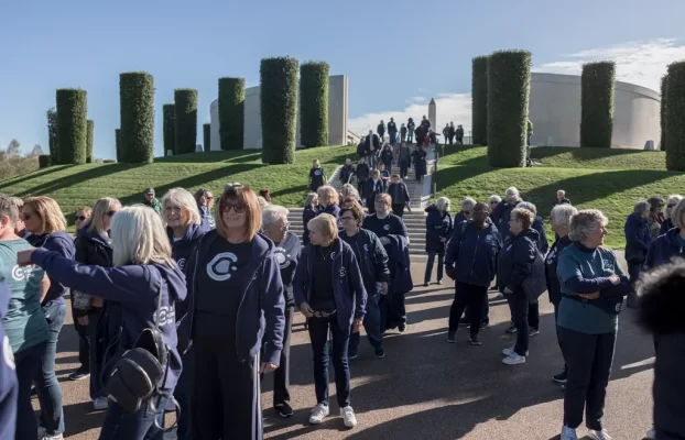 The Collaboration Choir at the National Memorial Arboretum