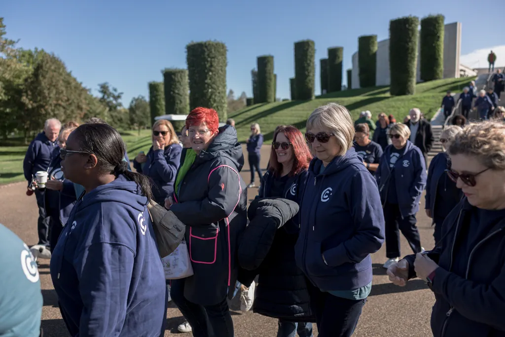 The Collaboration Choir at the National Memorial Arboretum The Collaboration Choir at the National Memorial Arboretum