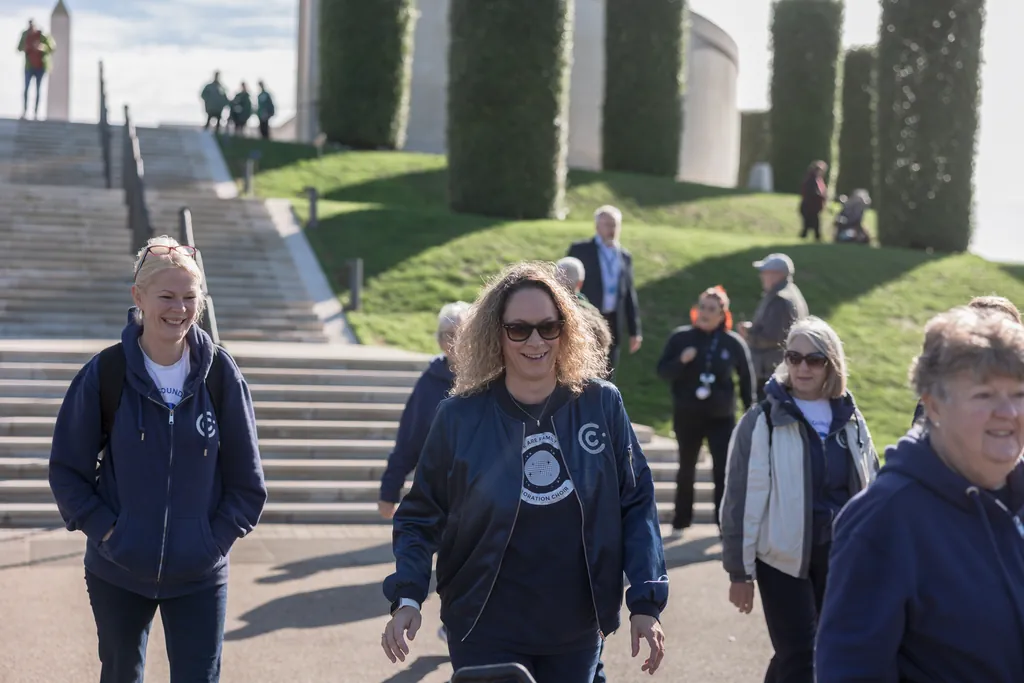The Collaboration Choir at the National Memorial Arboretum The Collaboration Choir at the National Memorial Arboretum
