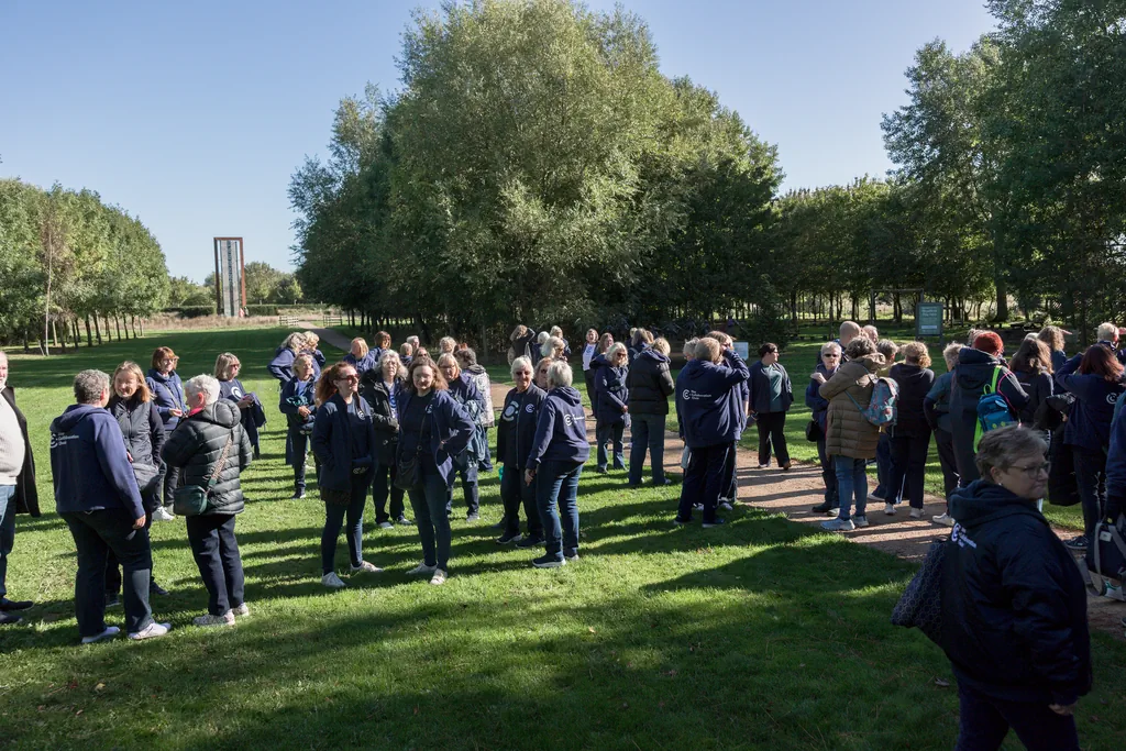 The Collaboration Choir at the National Memorial Arboretum The Collaboration Choir at the National Memorial Arboretum
