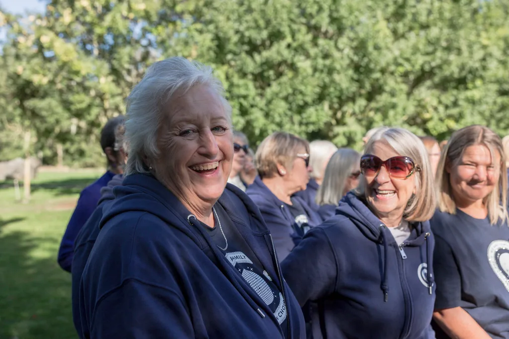 The Collaboration Choir at the National Memorial Arboretum The Collaboration Choir at the National Memorial Arboretum