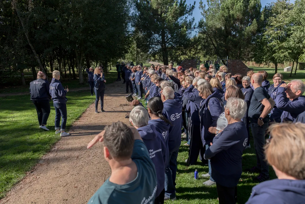 The Collaboration Choir at the National Memorial Arboretum The Collaboration Choir at the National Memorial Arboretum