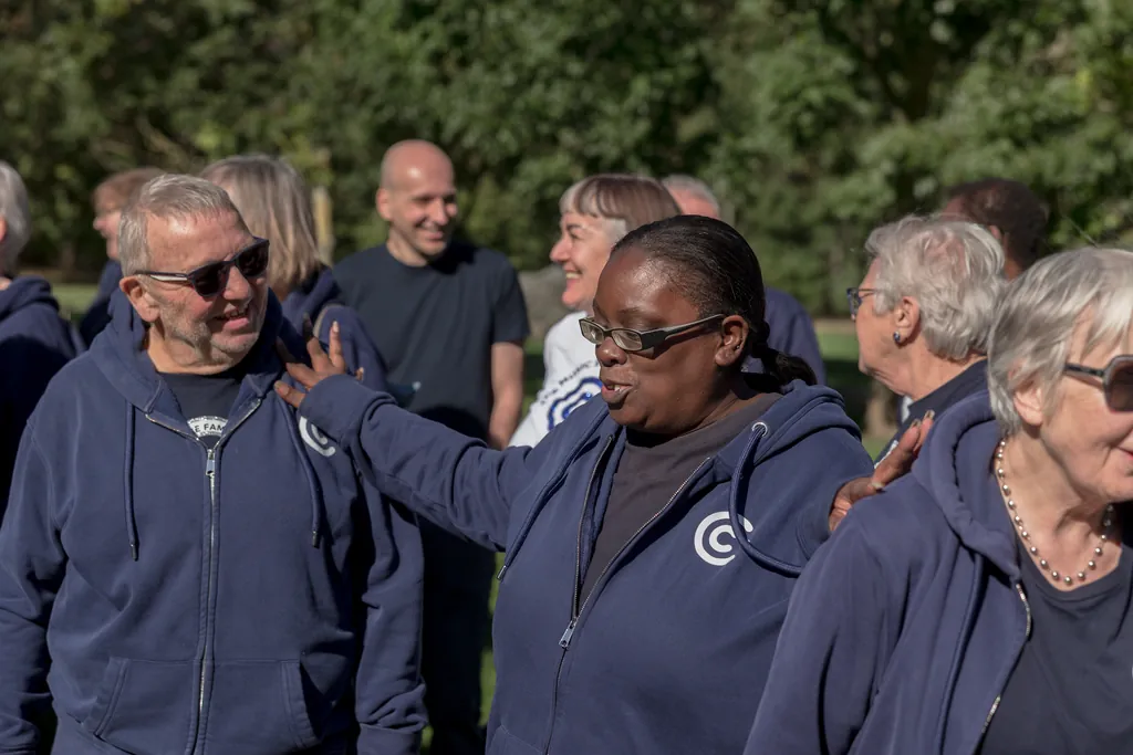 The Collaboration Choir at the National Memorial Arboretum The Collaboration Choir at the National Memorial Arboretum