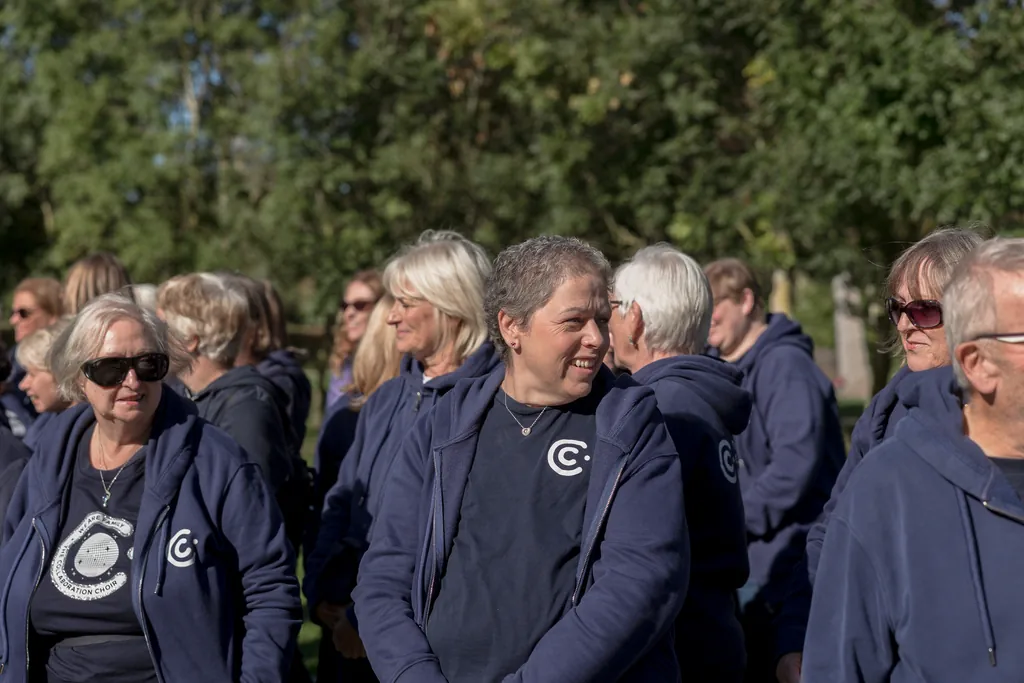 The Collaboration Choir at the National Memorial Arboretum The Collaboration Choir at the National Memorial Arboretum
