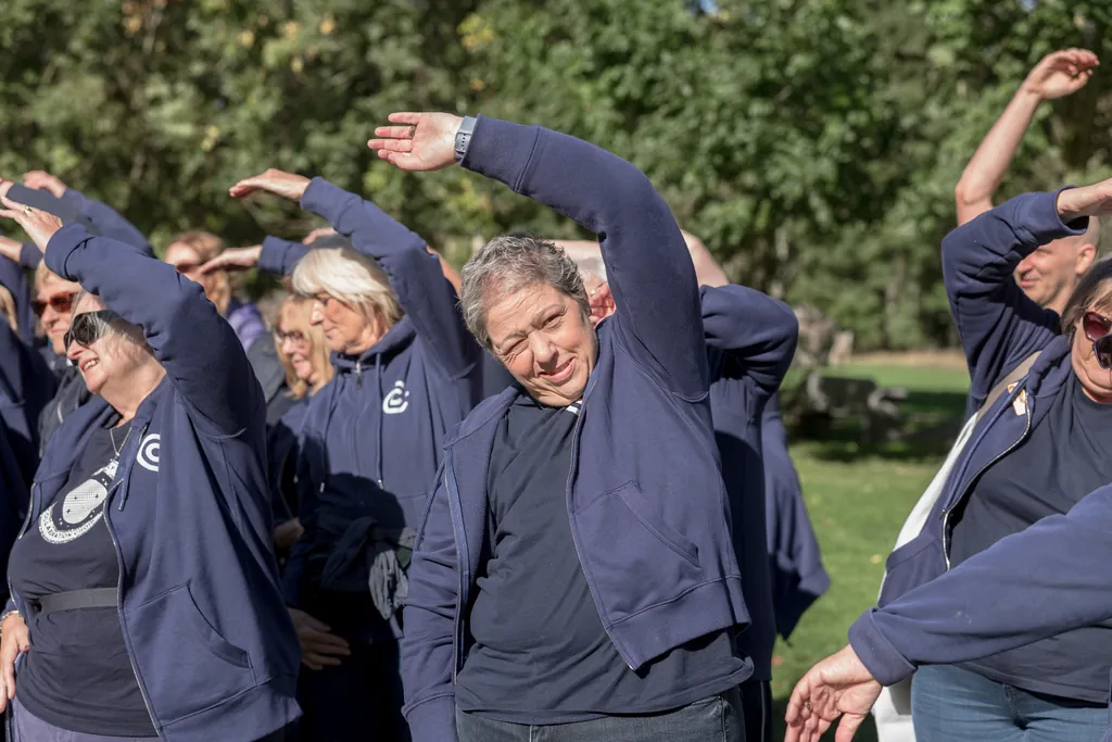 The Collaboration Choir at the National Memorial Arboretum The Collaboration Choir at the National Memorial Arboretum