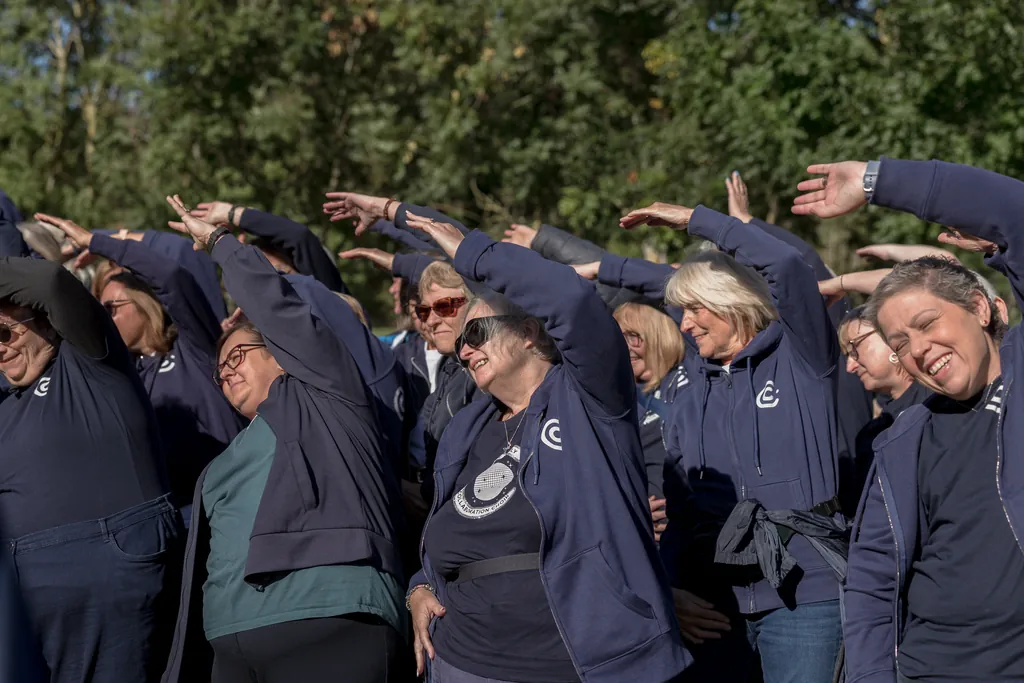 The Collaboration Choir at the National Memorial Arboretum The Collaboration Choir at the National Memorial Arboretum