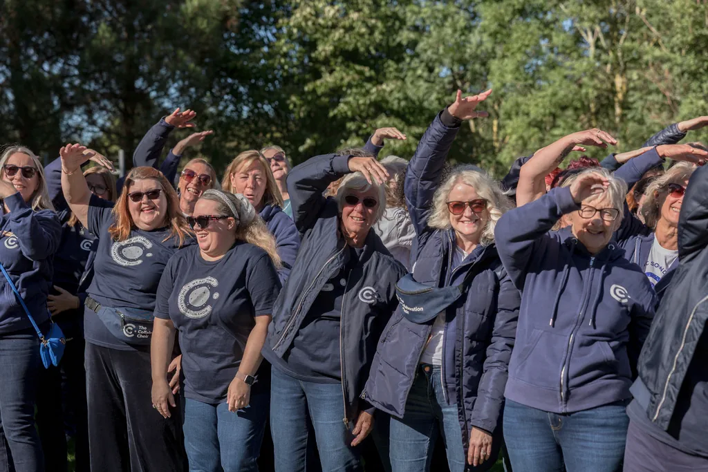 The Collaboration Choir at the National Memorial Arboretum The Collaboration Choir at the National Memorial Arboretum
