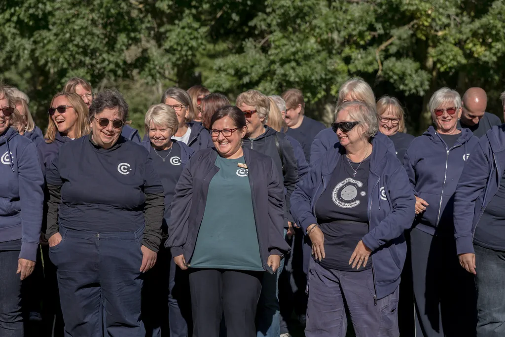 The Collaboration Choir at the National Memorial Arboretum The Collaboration Choir at the National Memorial Arboretum