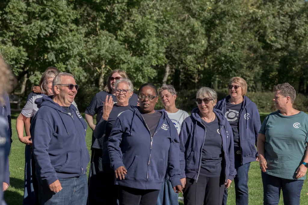 The Collaboration Choir at the National Memorial Arboretum The Collaboration Choir at the National Memorial Arboretum