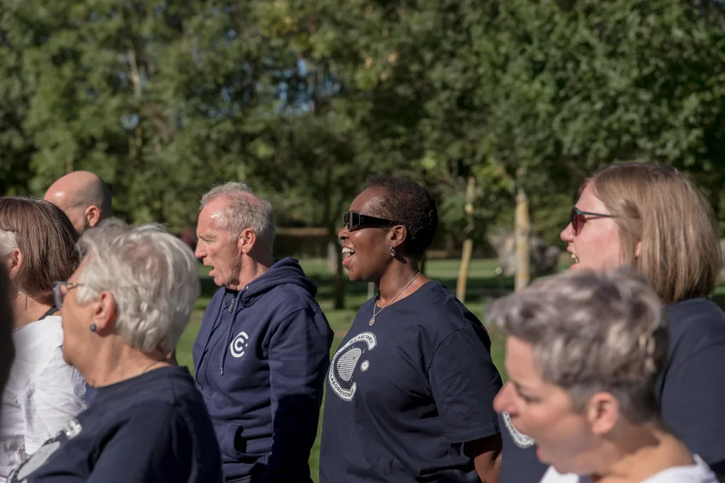 The Collaboration Choir at the National Memorial Arboretum The Collaboration Choir at the National Memorial Arboretum