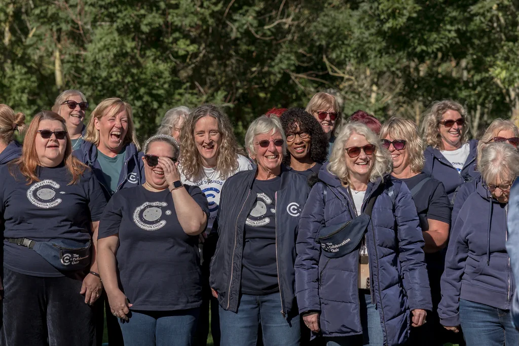 The Collaboration Choir at the National Memorial Arboretum The Collaboration Choir at the National Memorial Arboretum