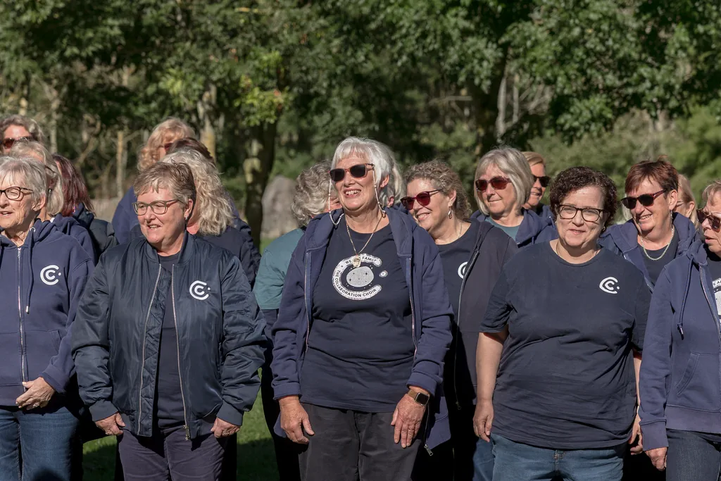 The Collaboration Choir at the National Memorial Arboretum The Collaboration Choir at the National Memorial Arboretum