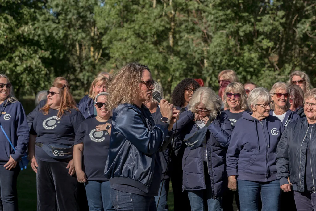 The Collaboration Choir at the National Memorial Arboretum The Collaboration Choir at the National Memorial Arboretum