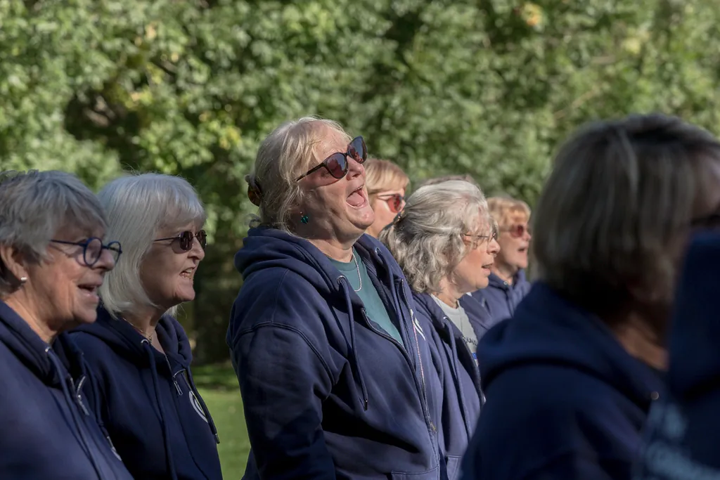 The Collaboration Choir at the National Memorial Arboretum The Collaboration Choir at the National Memorial Arboretum