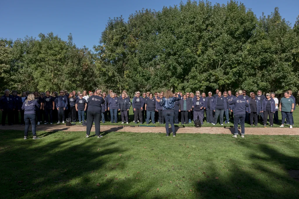 The Collaboration Choir at the National Memorial Arboretum The Collaboration Choir at the National Memorial Arboretum