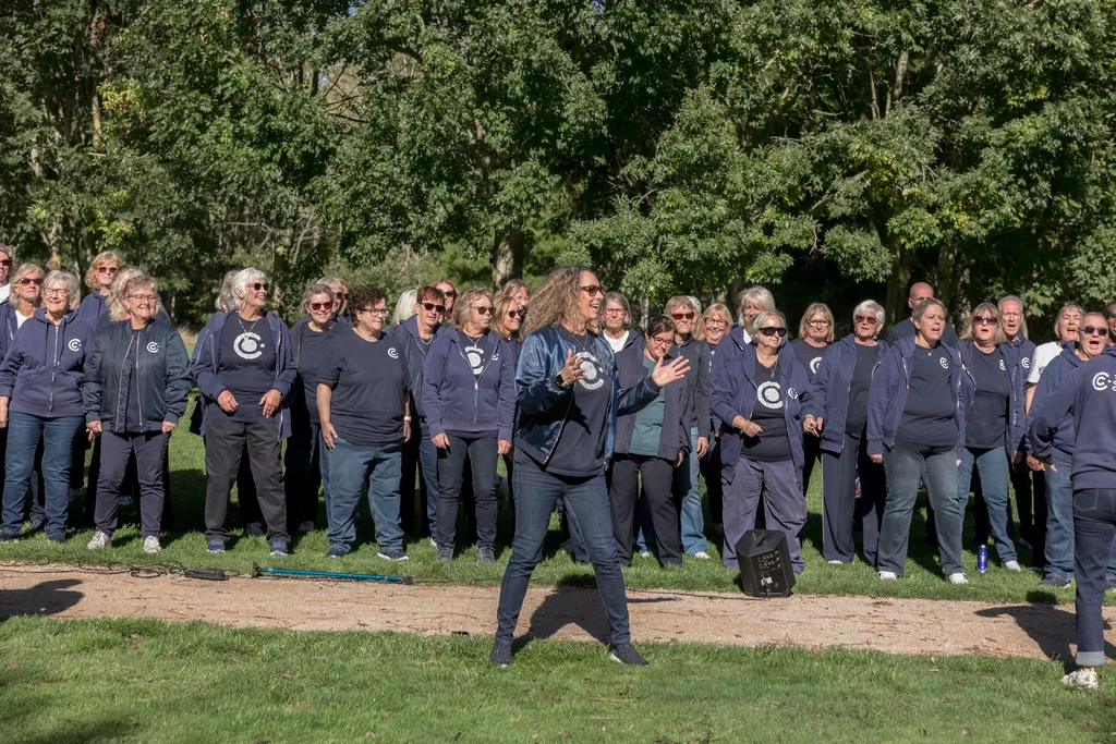 The Collaboration Choir at the National Memorial Arboretum The Collaboration Choir at the National Memorial Arboretum