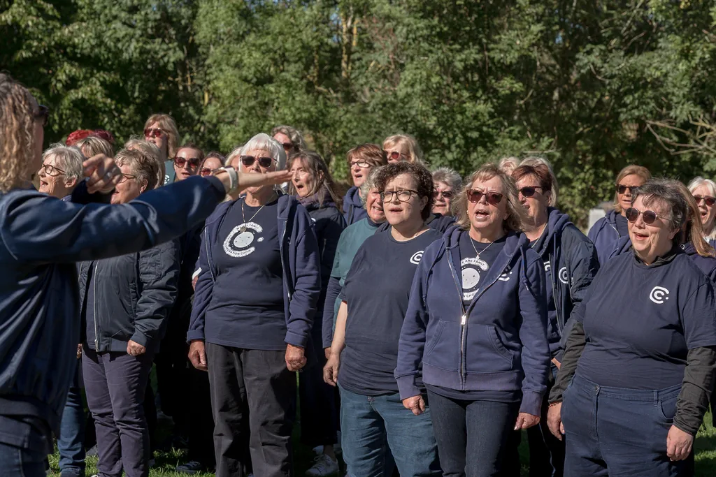 The Collaboration Choir at the National Memorial Arboretum The Collaboration Choir at the National Memorial Arboretum