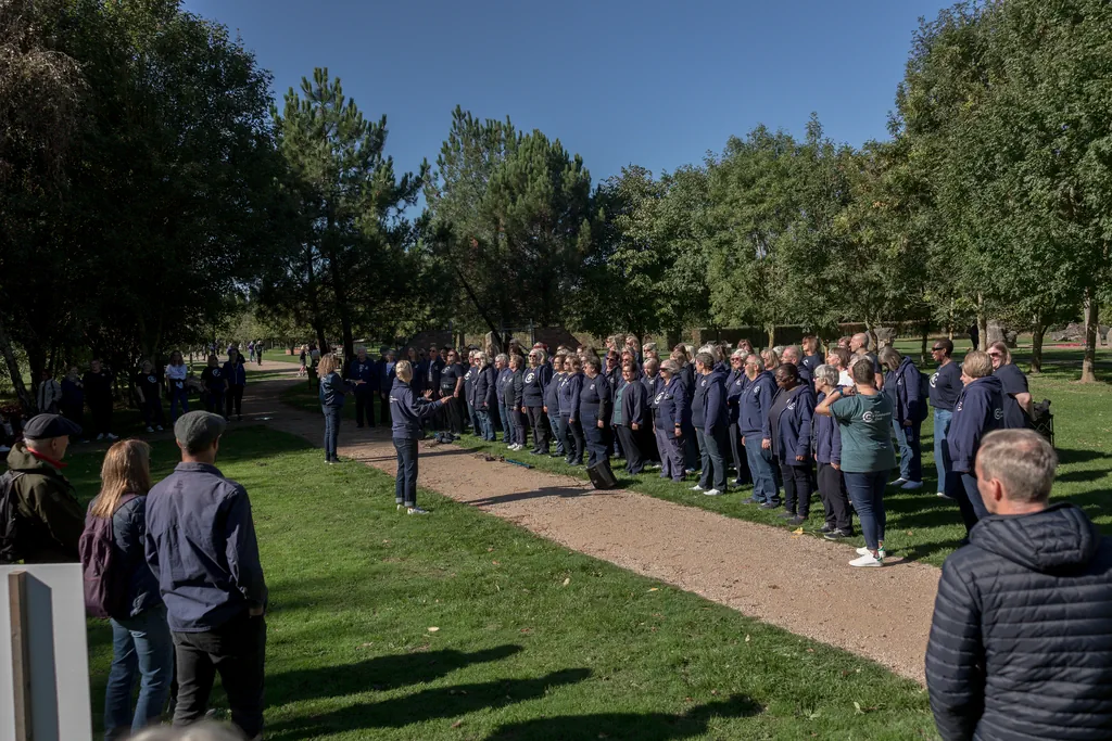 The Collaboration Choir at the National Memorial Arboretum The Collaboration Choir at the National Memorial Arboretum