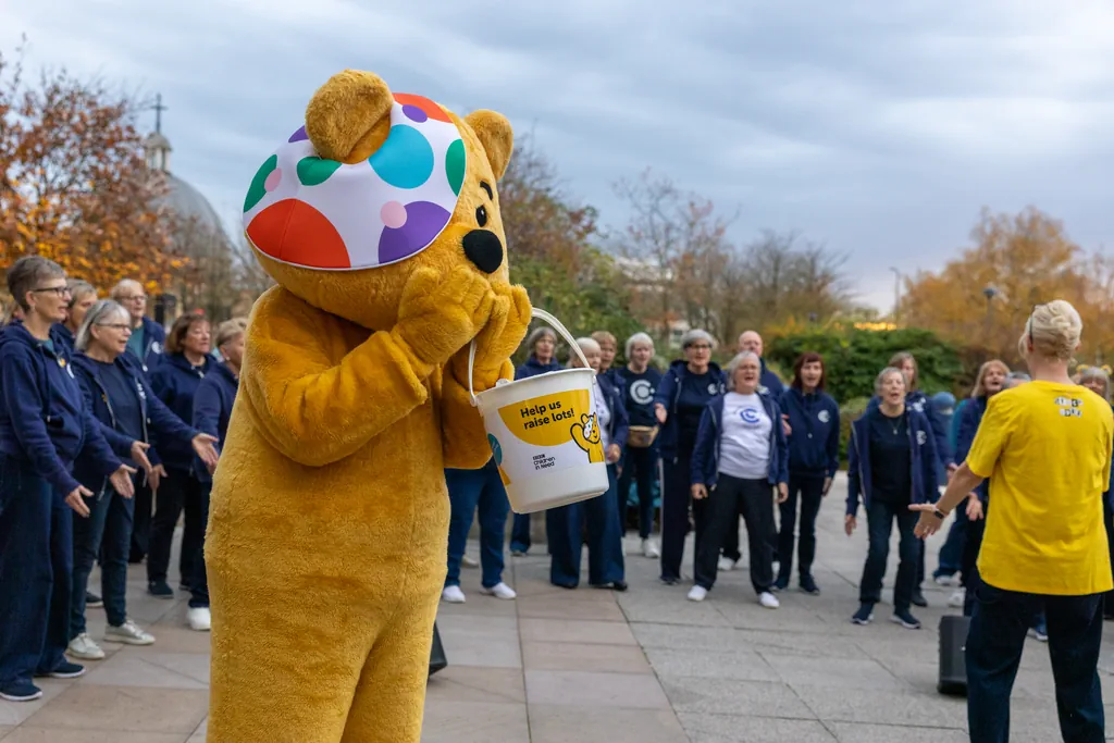 The Collaboration Choir at Children in Need – Milton Keynes