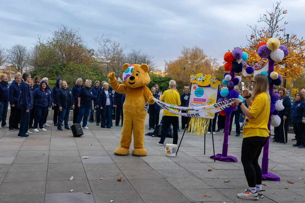 The Collaboration Choir at Children in Need – Milton Keynes
