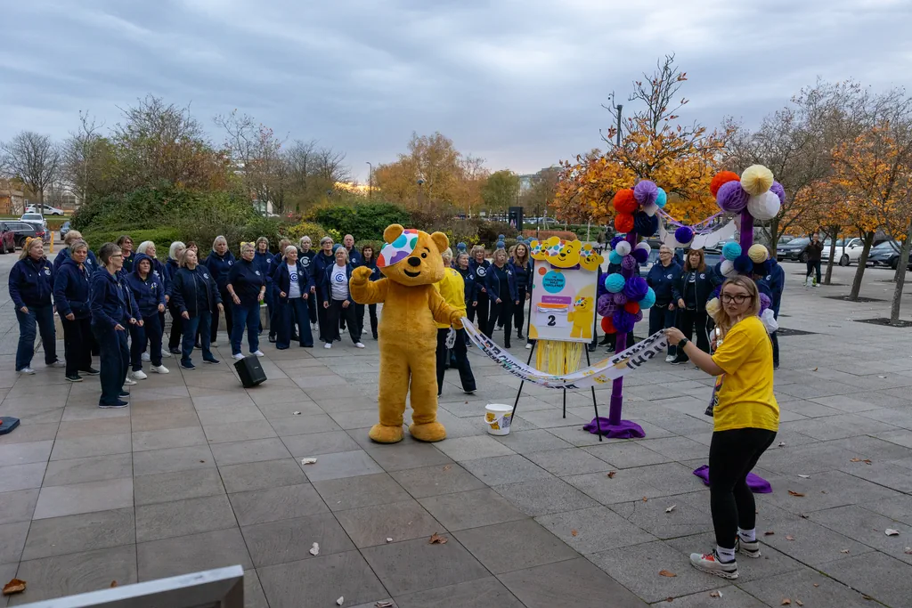 The Collaboration Choir at Children in Need – Milton Keynes