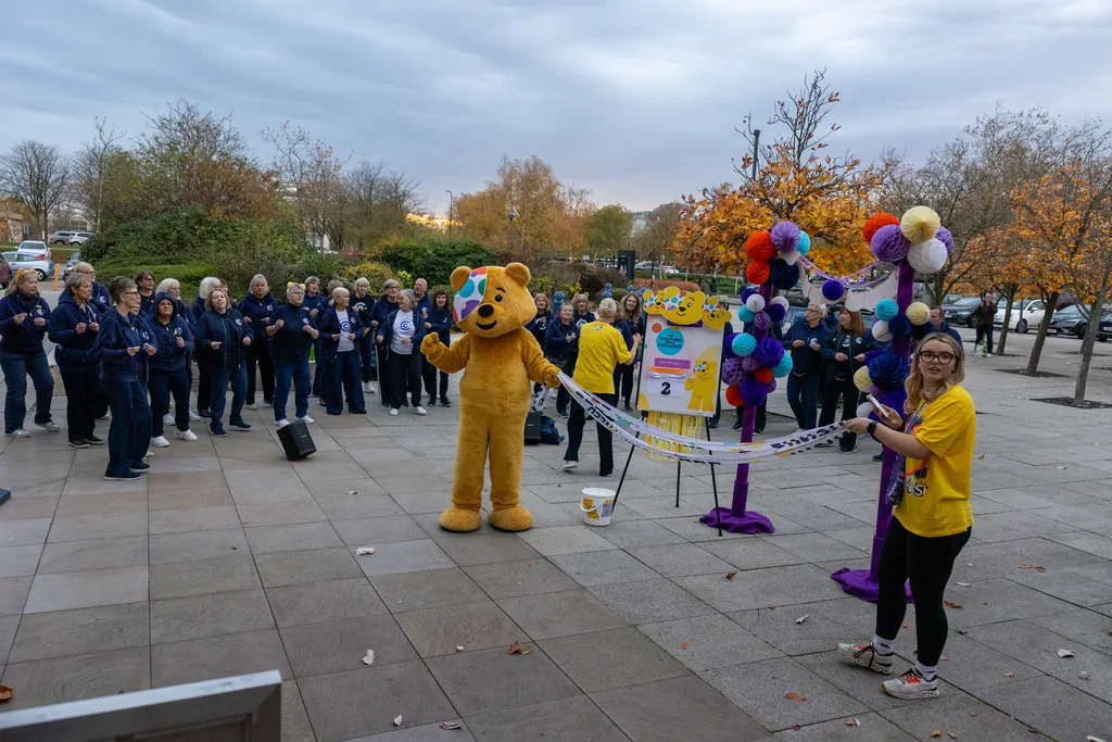 The Collaboration Choir at Children in Need – Milton Keynes