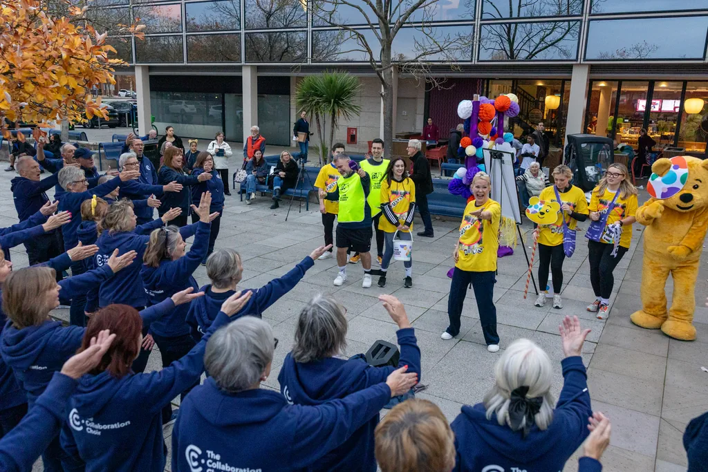 The Collaboration Choir at Children in Need – Milton Keynes