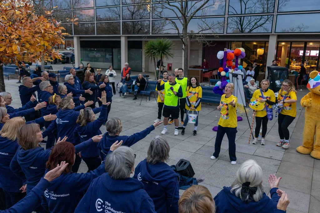 The Collaboration Choir at Children in Need – Milton Keynes